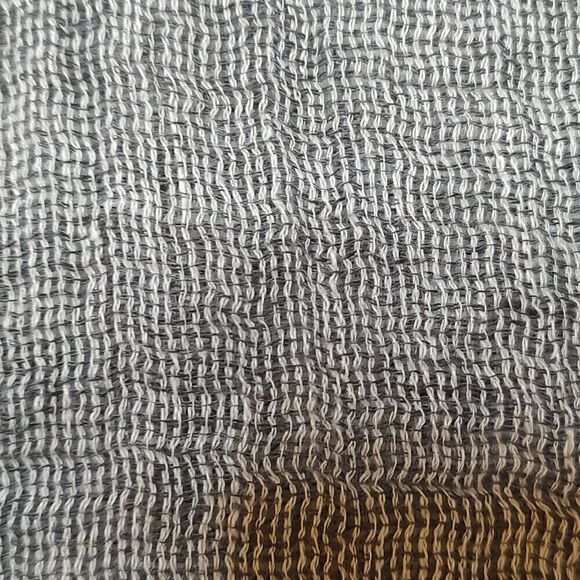 J. Jill Pure Jill Linen Pullover Lagenlook Boxy Oversized Top Gray White Size XS - Picture 8 of 8